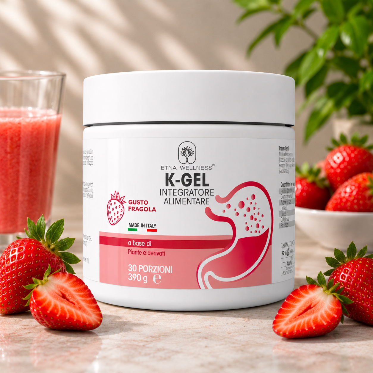 K-gel fragola Etna Wellness 390gr