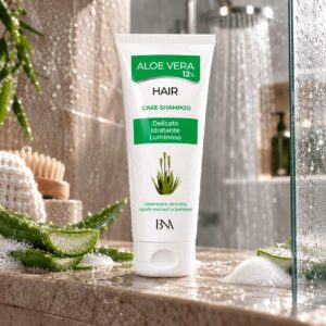 Șampon pentru îngrijirea părului cu aloe vera Etna Wellness