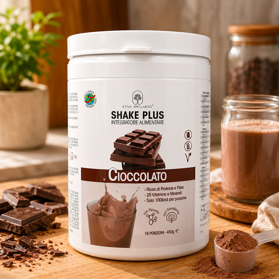 Shake plus ciocolata Etna Wellness