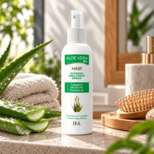 Spray de tratament expres pentru păr cu aloe vera Etna Wellness
