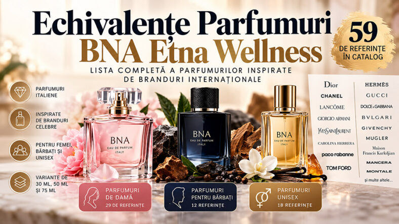Echivalențe Parfumuri BNA Etna Wellness